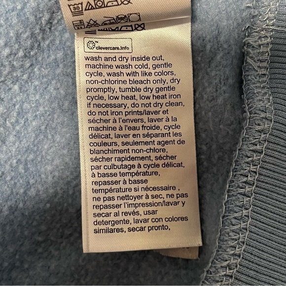 Calvin Klein Men’s Hoodie Blue Medium - Picture 5 of 7